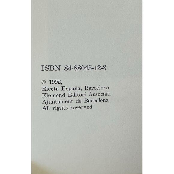 Pablo Picasso 1905 - 1906 Book (English Edition) Brochure (Spanish) Rose Ochres - Picture 6 of 11